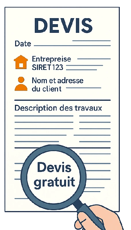 Pourquoi solliciter plusieurs artisans pour vos devis de travaux de rénovation ? obtenez rapidement des devis gratuits de plusieurs artisans pour vos travaux de rénovation. comparez les offres et choisissez le professionnel idéal pour réussir votre projet en toute confiance.