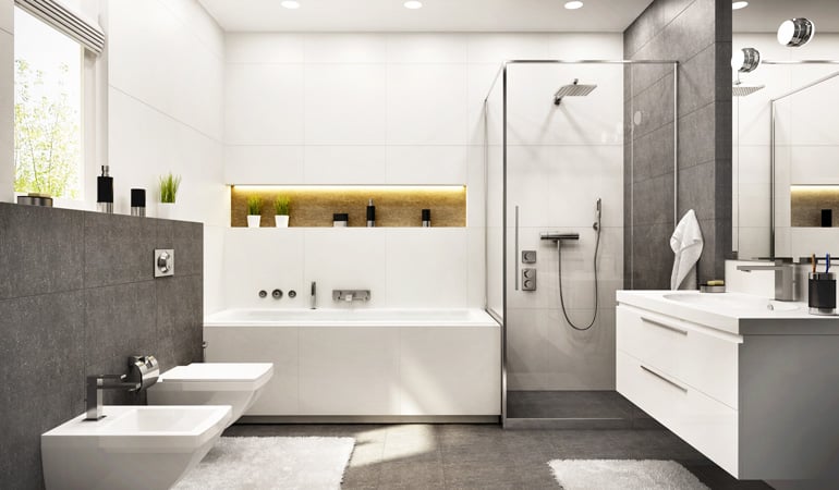 Combien prévoir pour la rénovation de salle de bains au mètre carré ? découvrez le coût moyen de rénovation d